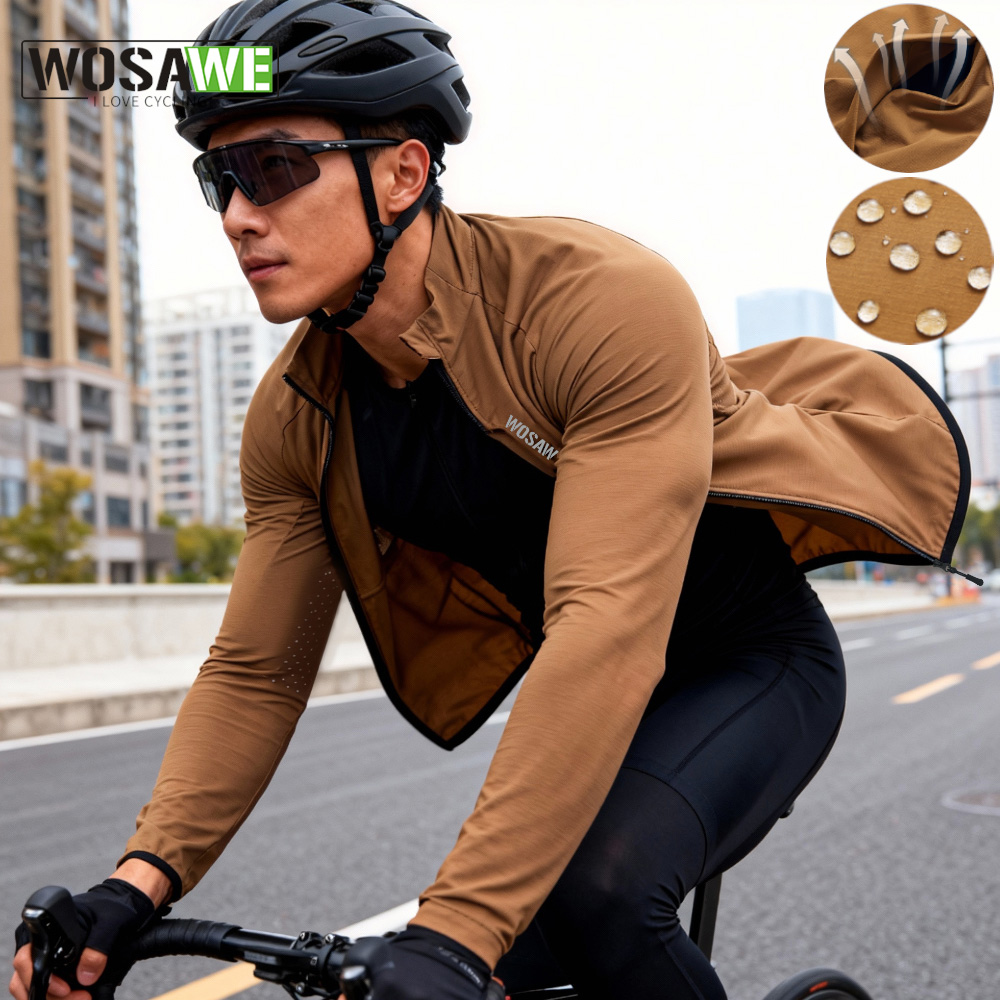 Cycling Commuter Jacket - WOSAWE Bisiklet Rüzgarlık Unisex Yaz bisiklet