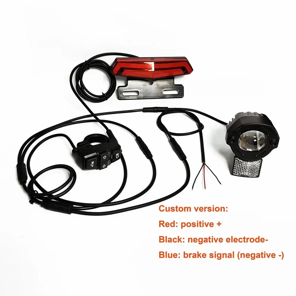 Bike Light Front Rear - Soverup Elektrikli Bisiklet Far Kuyruk Işık