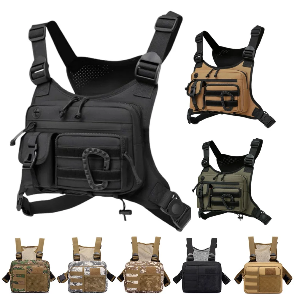 Cycling Commute Backpack - Açık Bisiklet Göğüs Çantası Büyük Kapasiteli