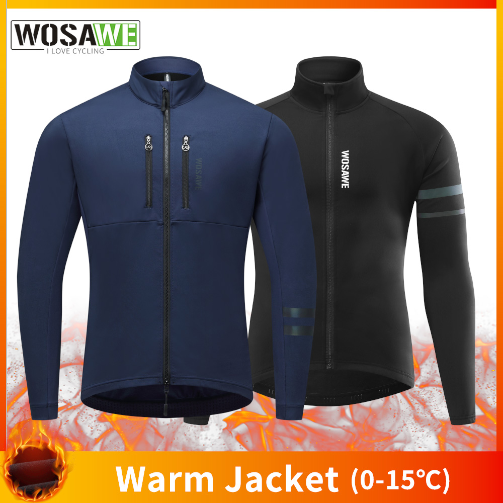 Cycling Commuter Jacket - WOSAWE bisiklet ceketi kış termal polar