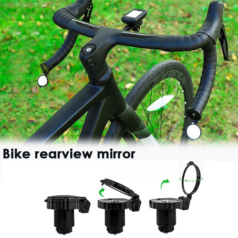 Mirror Handlebar Convex - Bisiklet gidonu dışbükey ayna HD ayarlanabilir