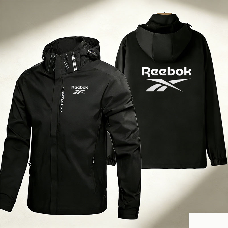 Cycling Rain Jacket Commute - Reebok Logolu Erkek Su Geçirmez Bisiklet