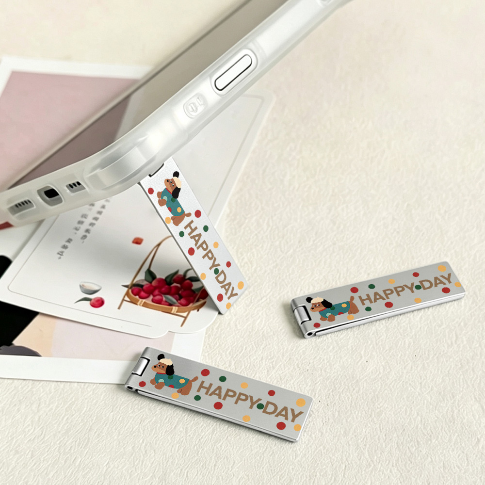 Kickstand Adjustable - Ultra ince görünmez telefon standı katlanabilir