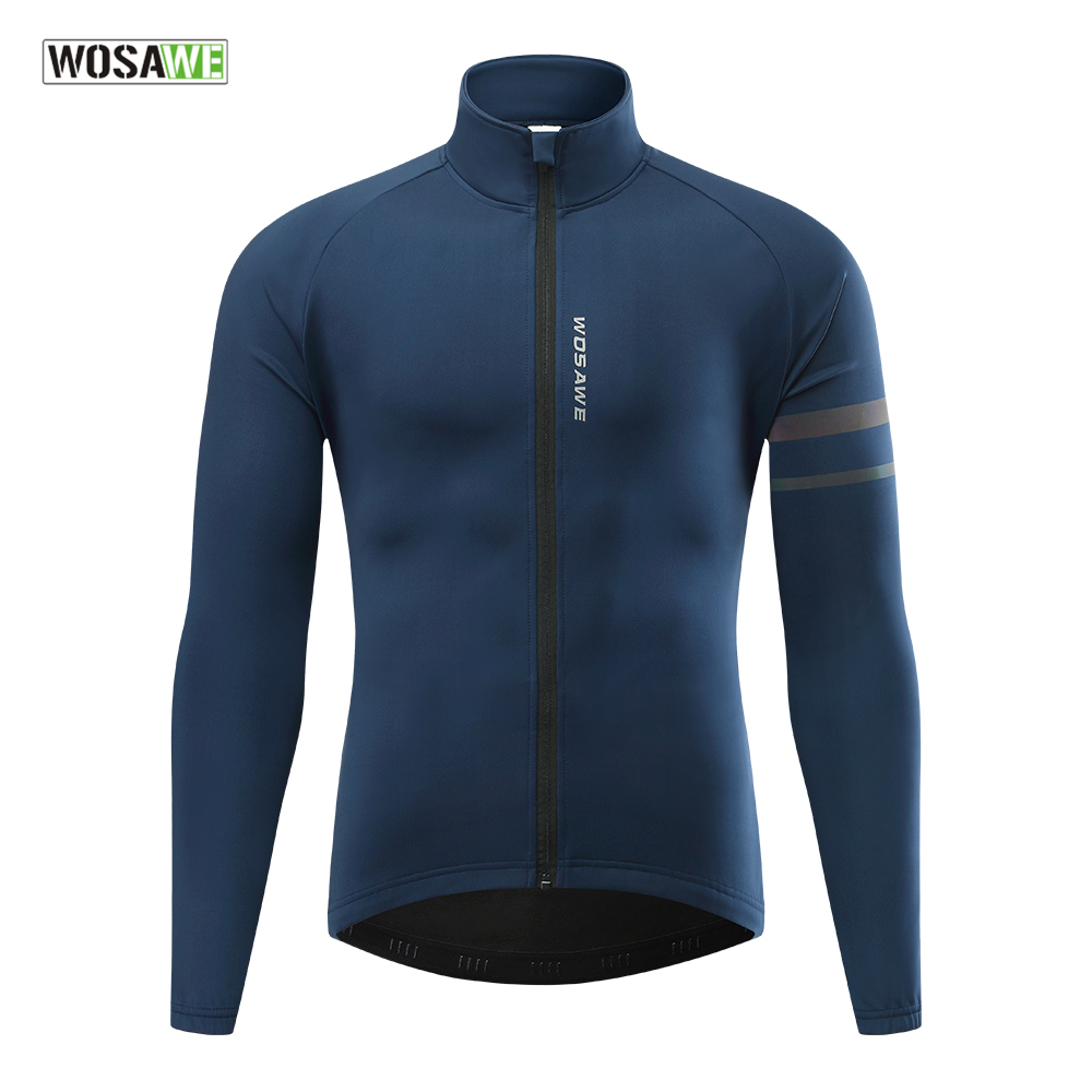 Cycling Commuter Jacket - WOSAWE erkekTermal Kış bisiklet ceketi Polar