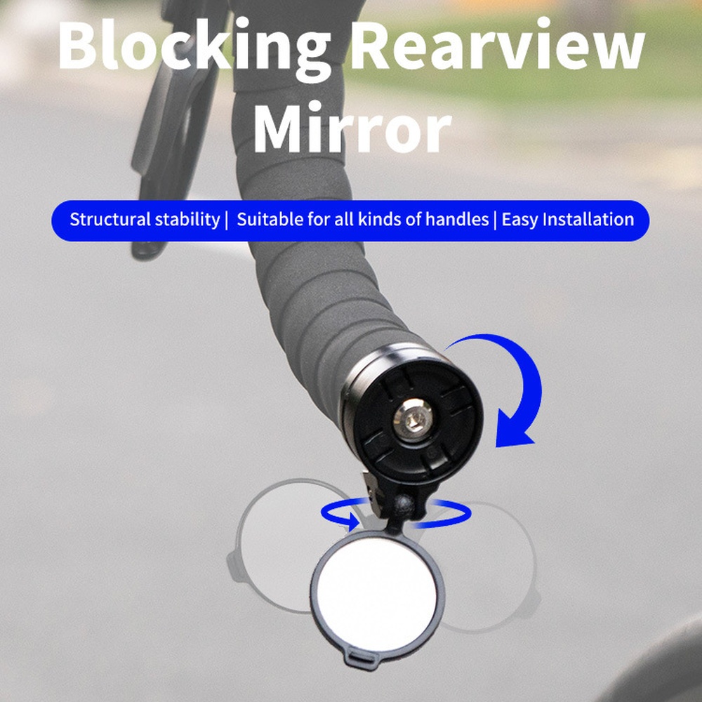 Bisiklet gidon aynası HD akril - Mirror Handlebar Convex incelemesi ve fiyatı