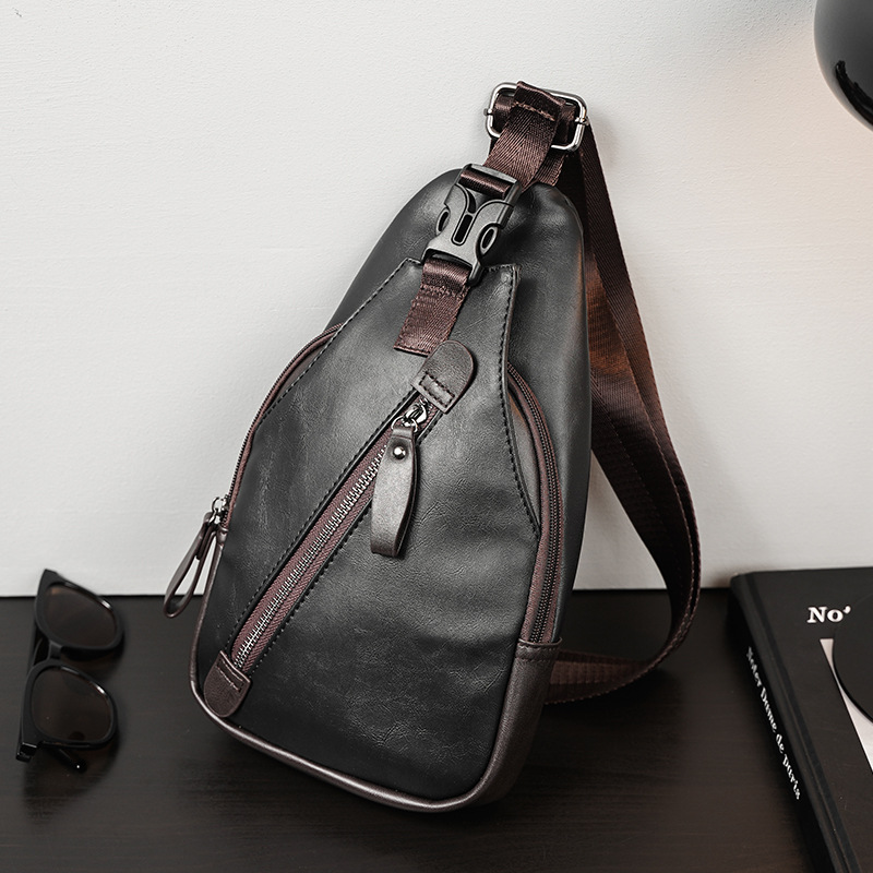 PU deri çok cepli erkek göğüs  - Cycling Commuter Backpack incelemesi ve fiyatı