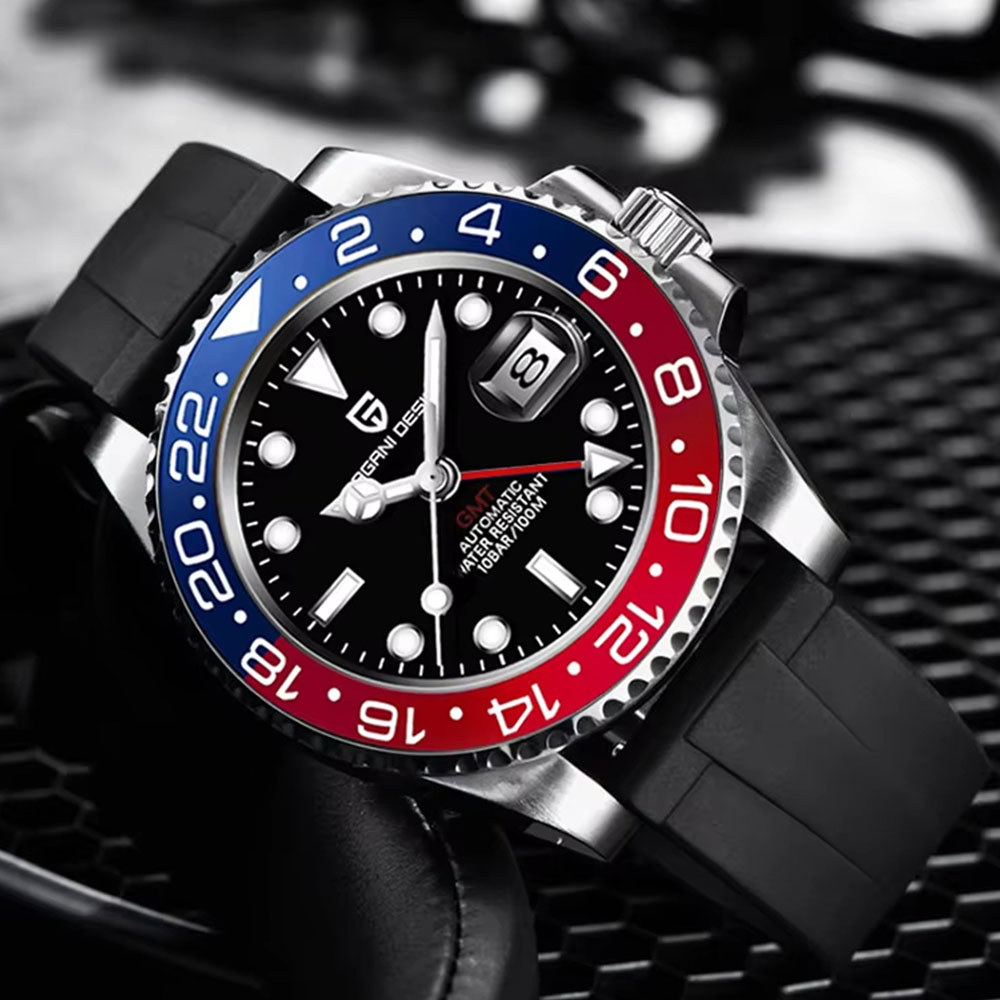 40mm PAGANI TASARIM GMT Erkekl - Cycling Zones incelemesi ve fiyatı