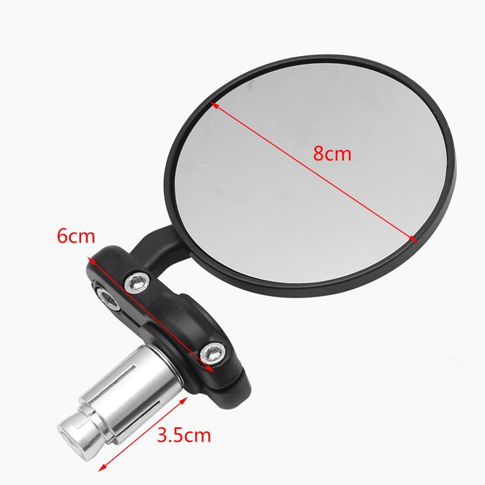 2 adet Motosiklet Ayna Yuvarla - Mirror Handlebar Convex incelemesi ve fiyatı