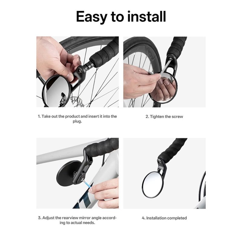 ABHS-1 Çift Bisiklet Gidonu Di - Mirror Handlebar Convex incelemesi ve fiyatı