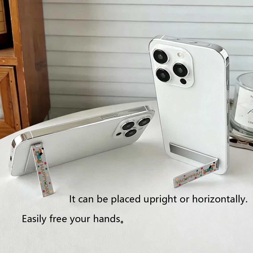 Ultra ince görünmez telefon st - Kickstand Adjustable incelemesi ve fiyatı
