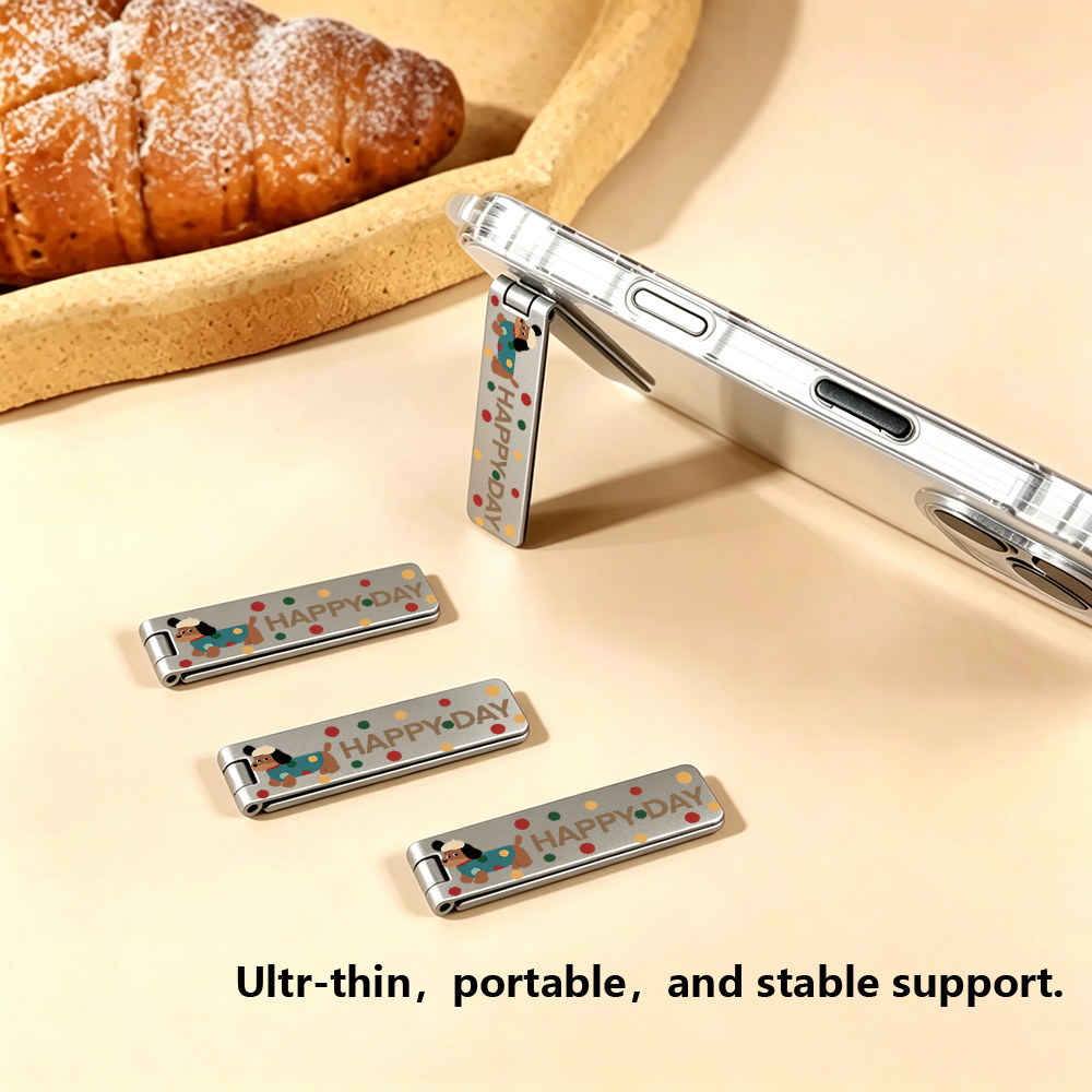 Ultra ince görünmez telefon st - Kickstand Adjustable incelemesi ve fiyatı