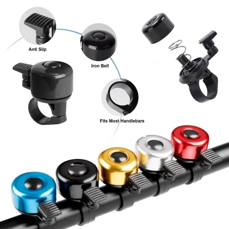 1-5 adet bisiklet zili alüminy - Bell Handlebar Ring incelemesi ve fiyatı