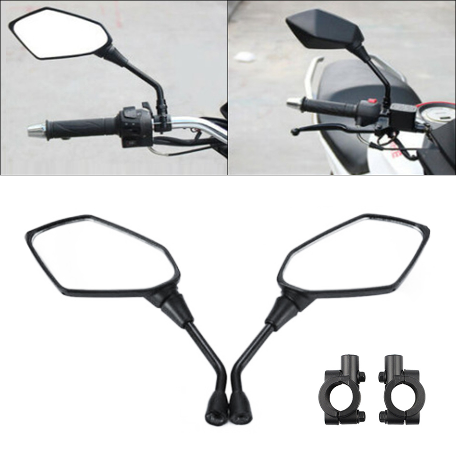 2 adet evrensel motosiklet dış - Mirror Handlebar Convex incelemesi ve fiyatı