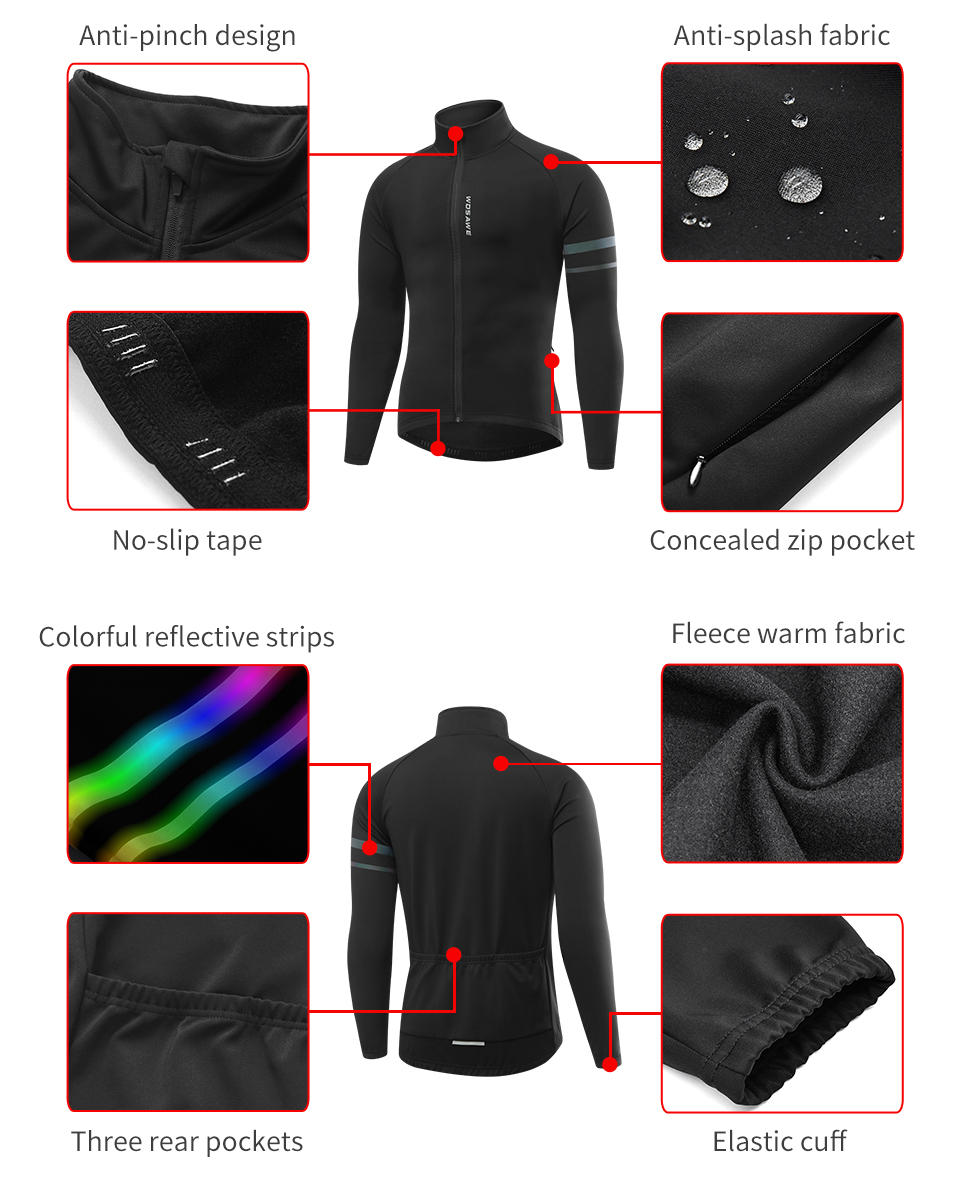 WOSAWE erkekTermal Kış bisikle - Cycling Commuter Jacket incelemesi ve fiyatı